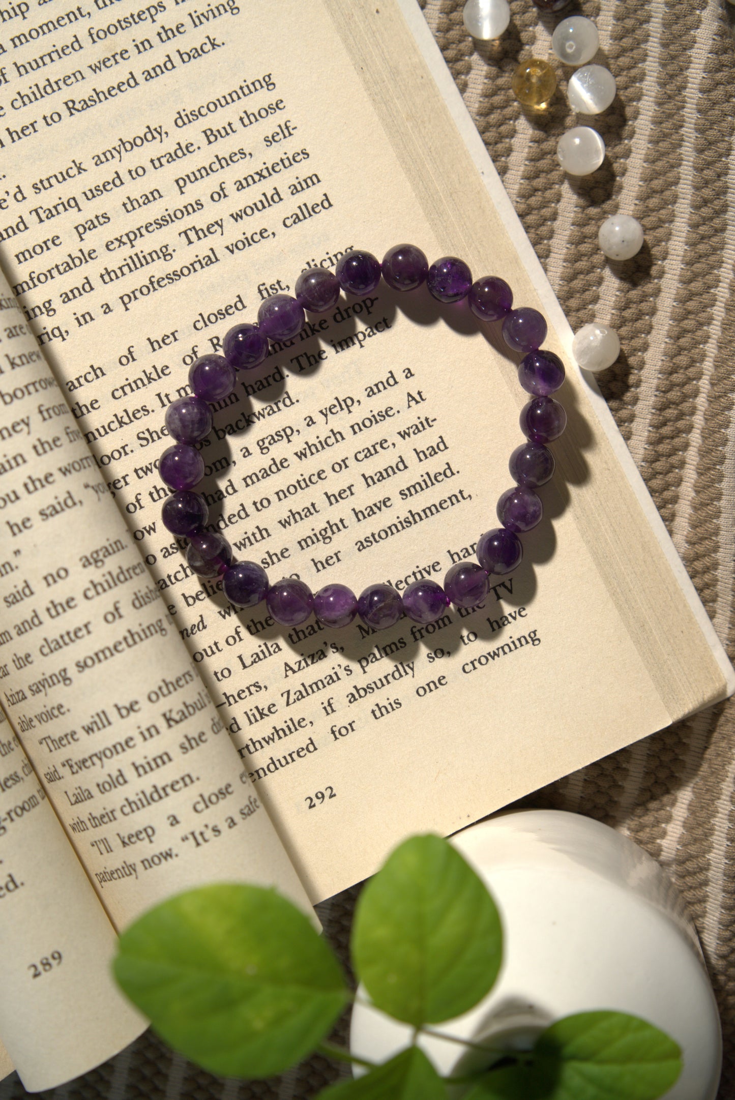 The Guardian of the Mind - Amethyst Bracelet
